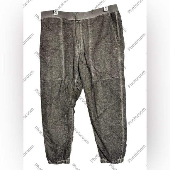 Helmut Gray Distressed Cropped Pants Sz Small - Picture 1 of 9